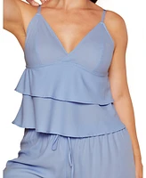 Adore Me Plus Brigita Pajama Cami & Pants Set