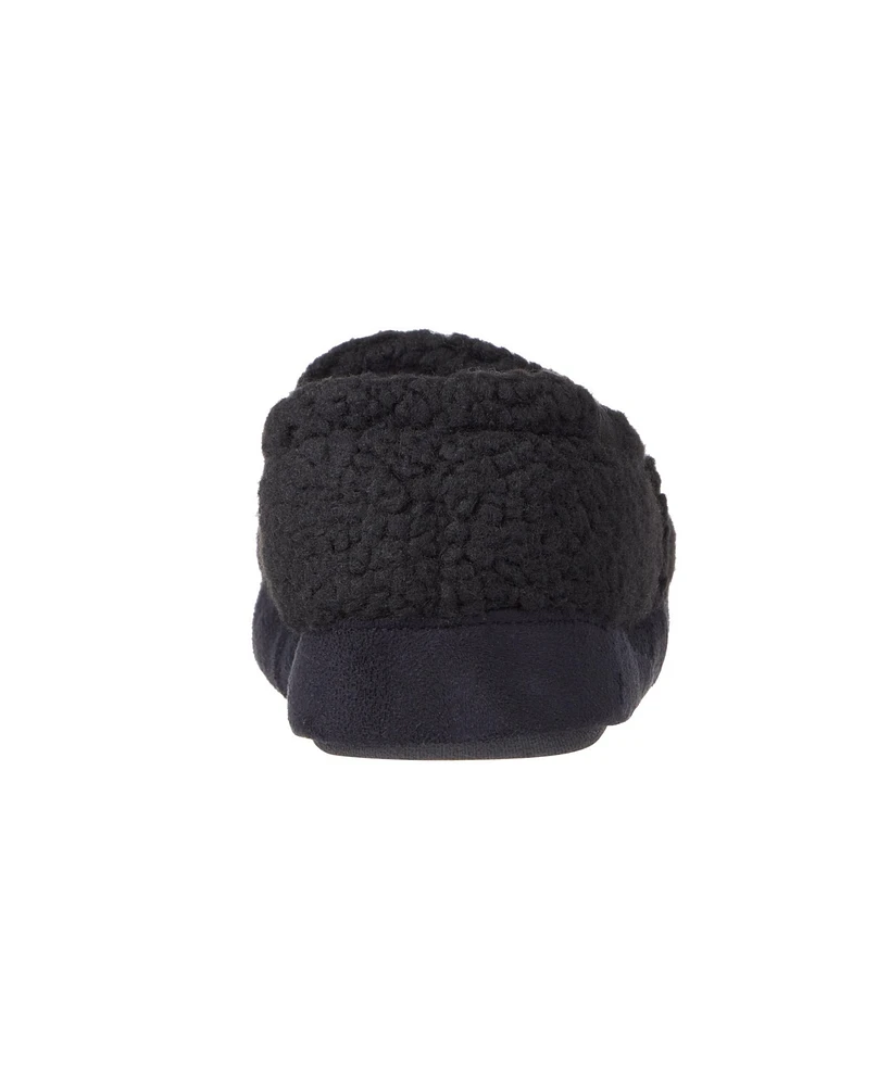 Isotoner Men's Berber Closed Back Slippers