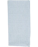 Saro Lifestyle Classic Stitched Plaid Napkins, 20" x