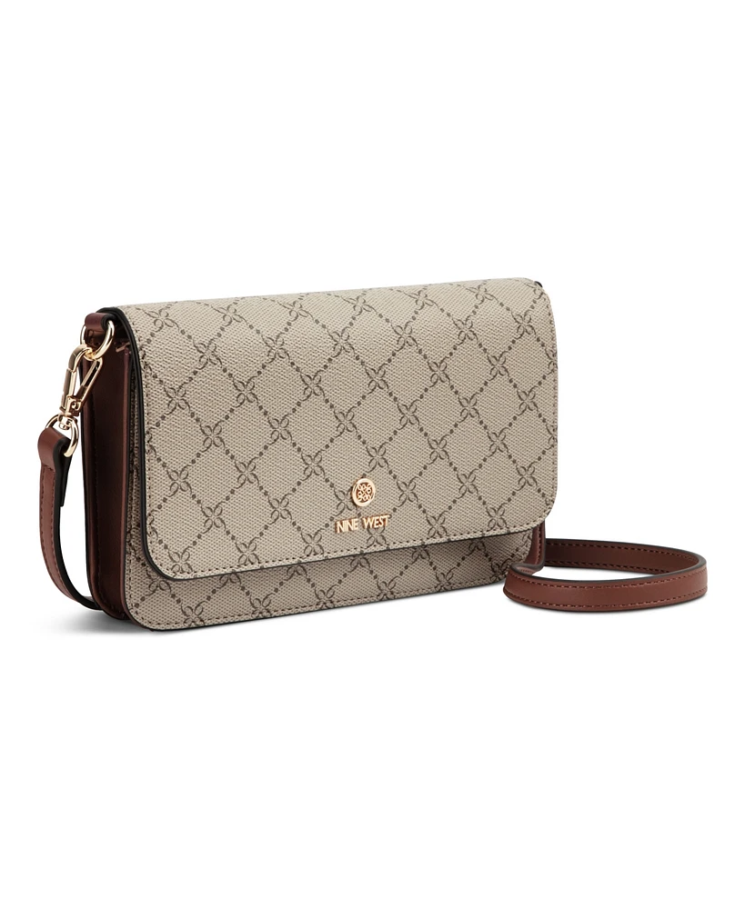 Nine West Lockup 9S Phone Crossbody Wallet