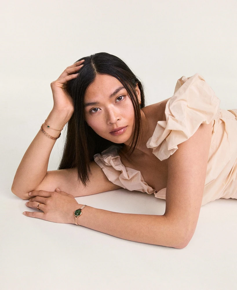 Daniel Wellington Women's Analog Rose Gold Tone Stainless-Steel Watch