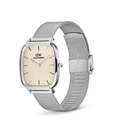 Daniel Wellington Men's Analog Silver-Tone Stainless Steel Watch