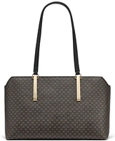 Calvin Klein Lori Mini Signature Top Zipper Tote Bag