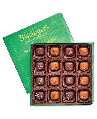Milk and Dark Chocolate Salted Caramels, 16 Pieces