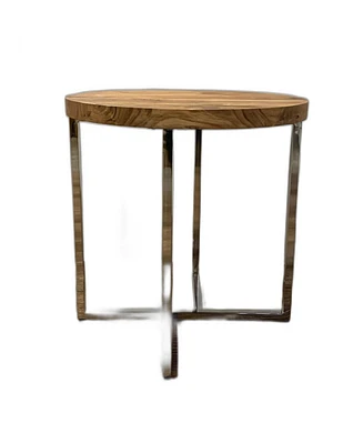 Rustic Modern End Table – Ideal for Living Rooms or Bedrooms