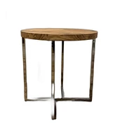 Rustic Modern End Table – Ideal for Living Rooms or Bedrooms