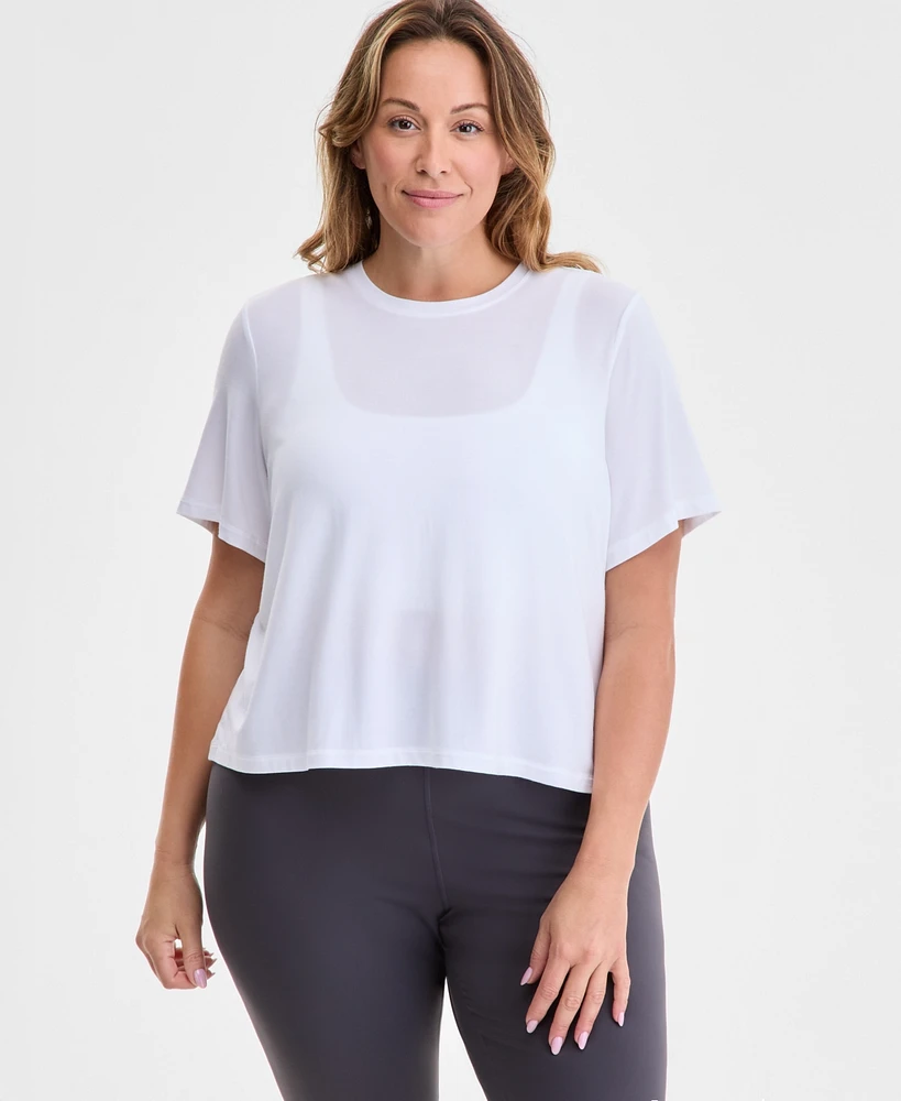 Id Ideology Plus Crewneck Short-Sleeve T-Shirt, Exclusively at Macy's