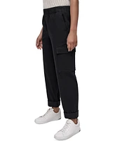 Dkny Jeans Women's High-Rise Pull-On Cargo Pants - PBL
