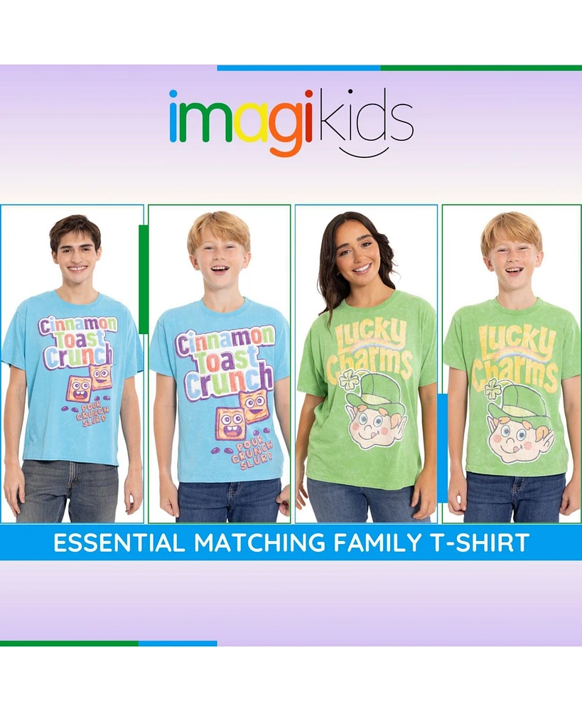 Cinnamon Toast Crunch Toddler Boys Monster Cereals Matching Family Drop Shoulder T-Shirt