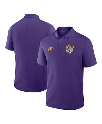 Nike Men's Lsu Tigers Primetime Victory Legacy Vault Logo Performance Polo Shirt