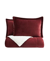 Truly Soft Basket Carved Softness -Pc. Comforter Set