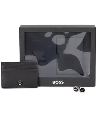 Hugo by Hugo Boss Men's Card Case & Cufflink Set