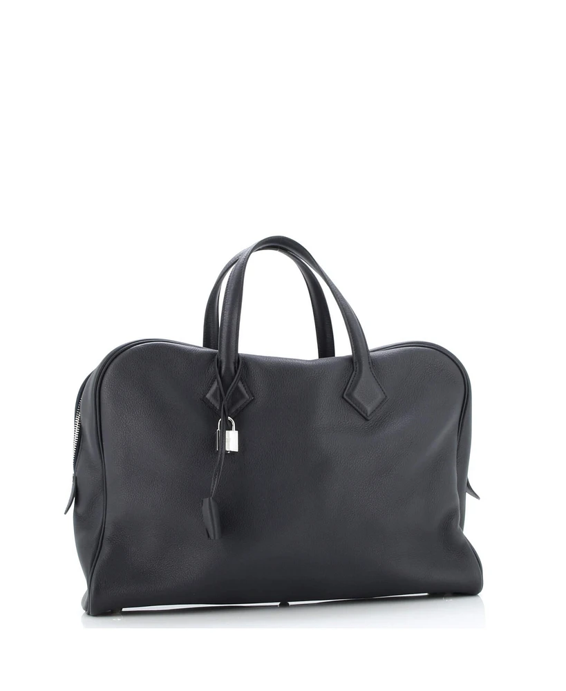 Pre-Owned Hermes 40 Victoria Ii 12H Briefcase Evercolor