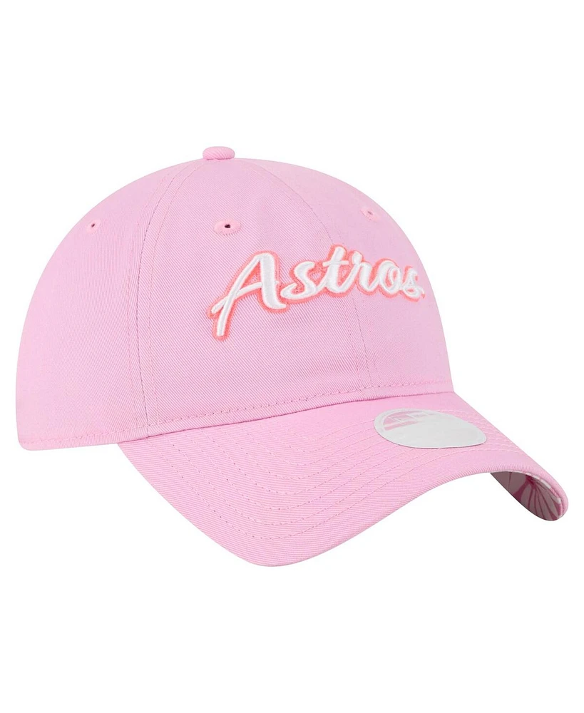 New Era Women's Pink Houston Astros Mother's Day 9TWENTY Adjustable Hat
