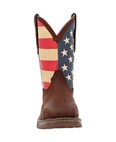 Durango Men's Workin' Rebel Patriotic Steel Toe Work Boot