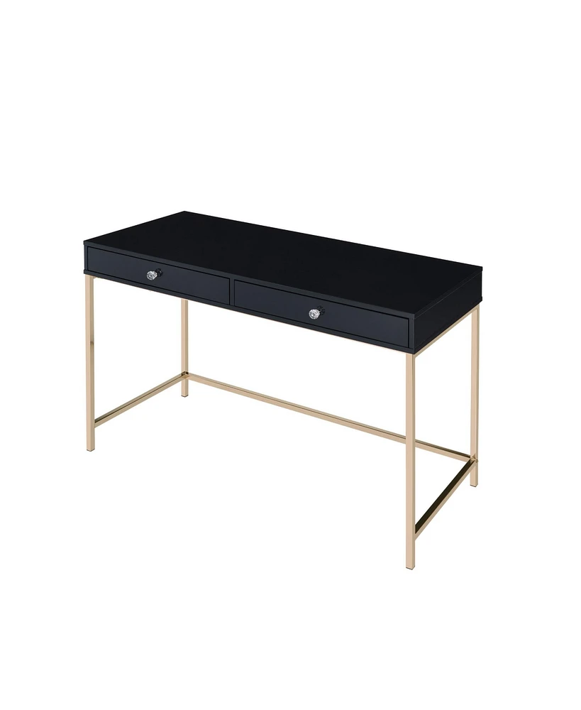 Modern Writing Desk with Two Drawers – Stylish and Functional