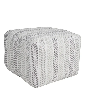 Handcrafted Cotton Ottoman Pouf for Modern Spaces