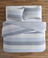Levtex Sand Stripes Textured 2-Pc. Comforter Set, Twin/Twin Xl