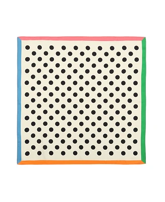 Kate Spade New York Women's Breezy Dot Silk Bandana Scarf