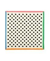 Kate Spade New York Women's Breezy Dot Silk Bandana Scarf