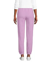Lands' End Women's Serious Sweats High Rise Jogger Pants - Set Bottom