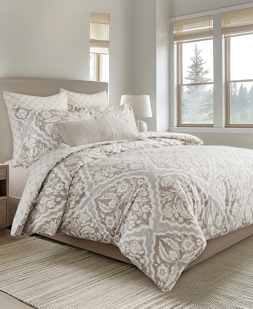Levtex Becker Reversible 3-Pc. Comforter Set, Full/Queen