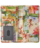 Brahmin Ady Melbourne Embossed Leather Wallet