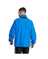 Adidas Men's Blue Manchester United Urban Purist Aeroready Full-Zip Track Jacket
