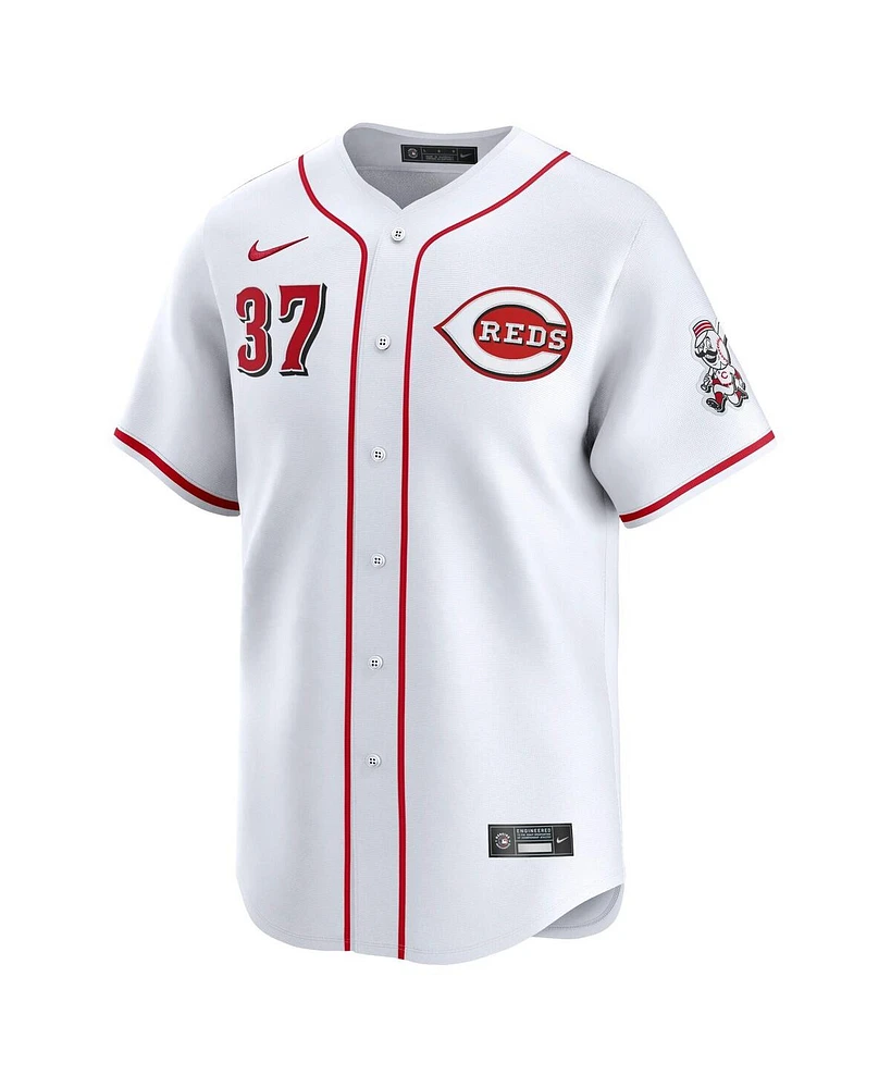 Nike Men's Tyler Stephenson White Cincinnati Reds Home Limited Player Jersey