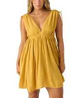 O'Neill Juniors' Madeleine Drawstring Mini Dress