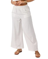 O'Neill Juniors' Sanders Woven Flowy Pull-On Pants