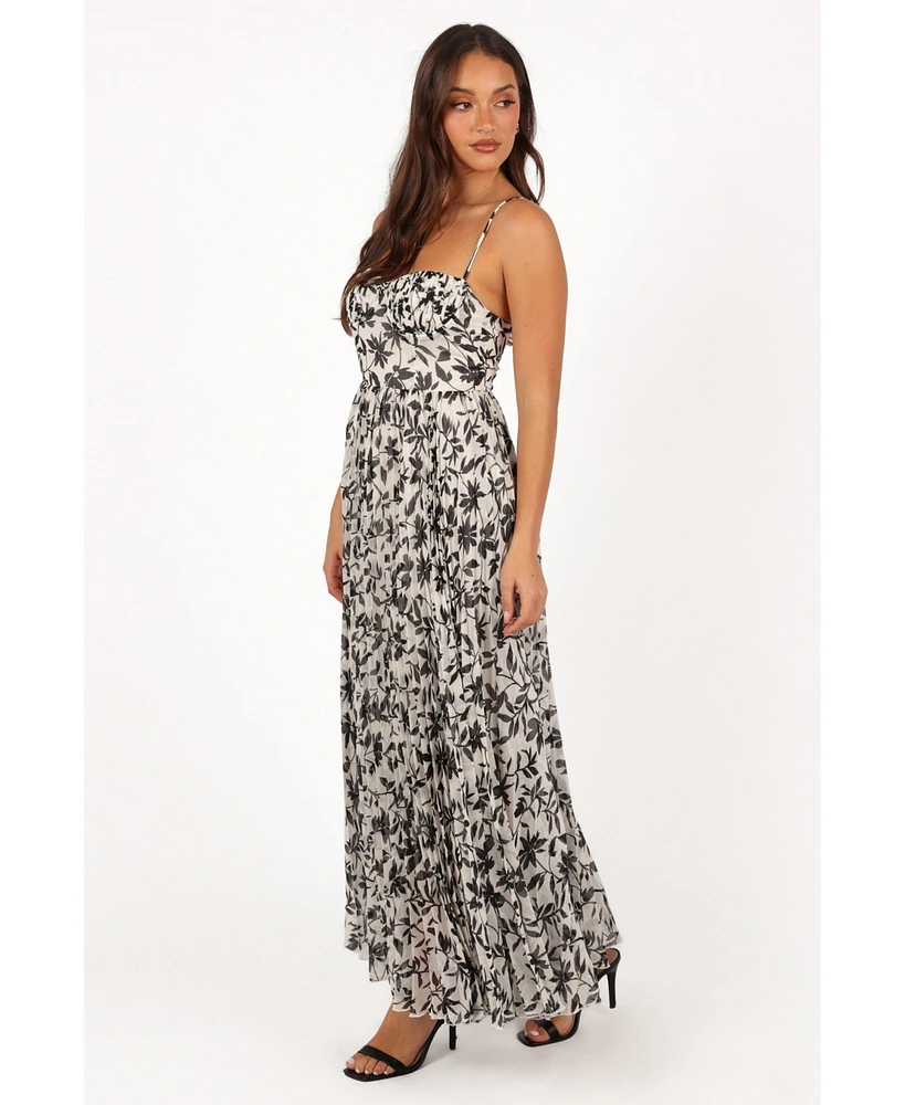 Petal and Pup Women's Achanti Pleated Maxi Dress