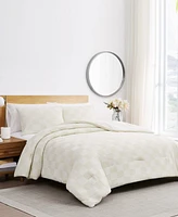 Truly Soft Textured Checkered 2-Pc. Comforter Set, Twin/Twin Xl