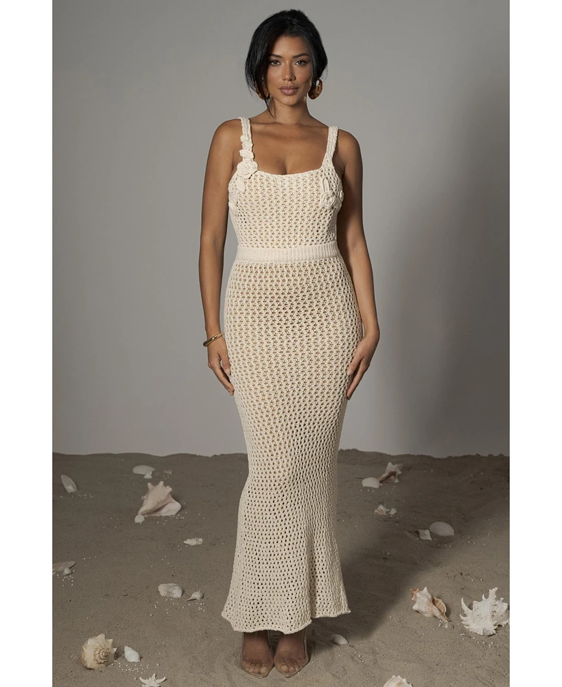 Jluxlabel Women's Beachside Crochet Bustier