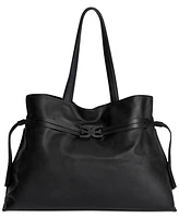 Sam Edelman Poppy Extra Large Leather Drawstring Tote