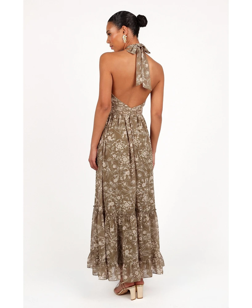 Petal and Pup Women's Lennon Halterneck Maxi Dress