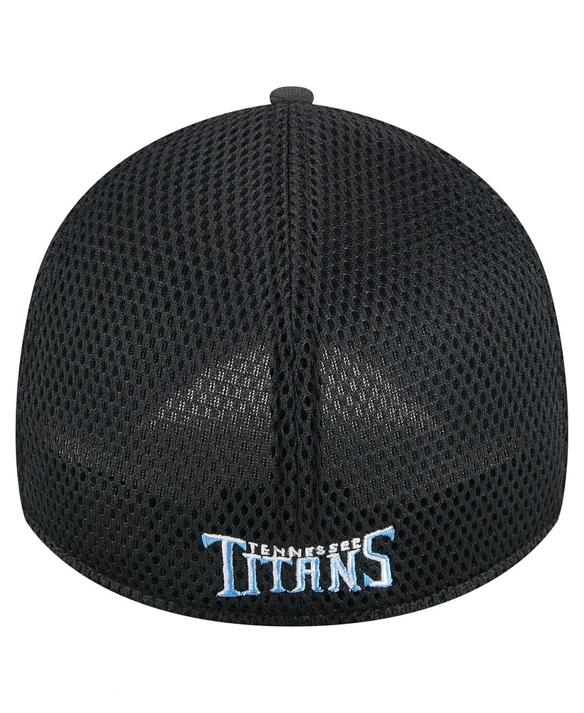 New Era Men's Black Tennessee Titans Active Camo 39THIRTY Flex Hat