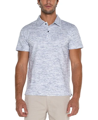 Liverpool Los Angeles Men's Textured Polo Shirt