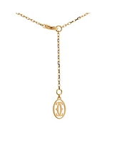 Pre-Owned Cartier Large D'Amour Pendant Necklace 18K Gold with Diamond