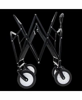 Collapsible Utility Wagon Cart - 360lb Capacity