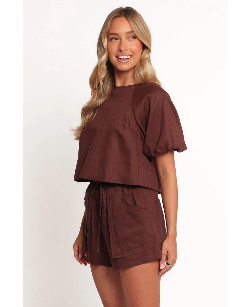 Petal and Pup Women's Chelsey Linen Set