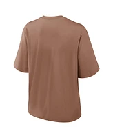 Nike Women's Brown Cleveland Browns Glory Arch Boxy T-Shirt