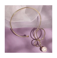 Sohi Gold-Plated Wrap Necklace