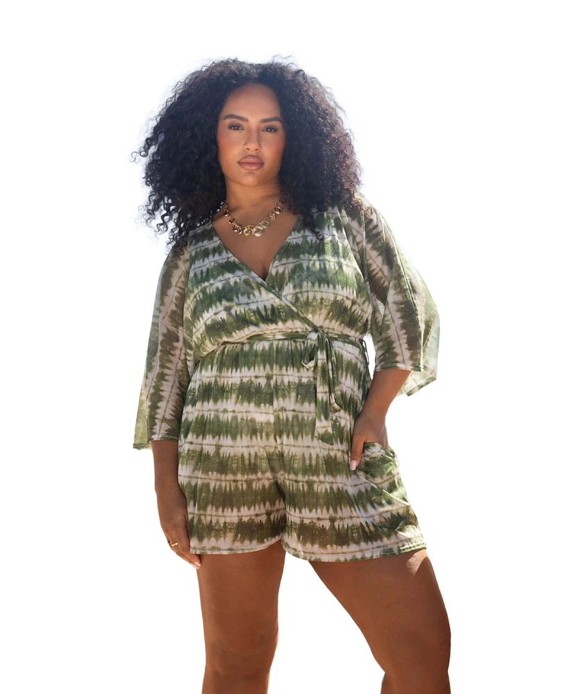 Fashion-szn Curve Women's Resort Playsuit