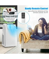 12000 Btu(Ashrae) Dual Hose Portable Air Conditioner with Remote Control