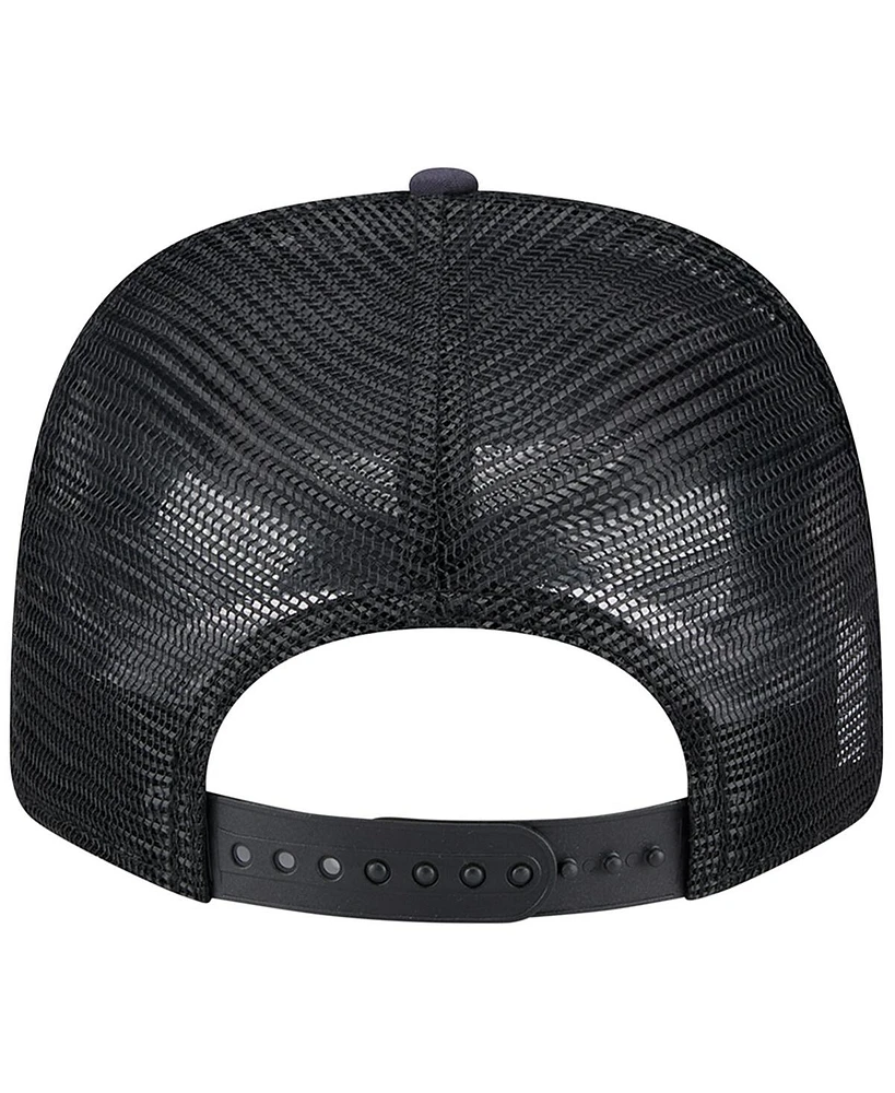 New Era Men's Navy/Black Dallas Cowboys Adventure Drinks Pattern 9SEVENTY Stretch-Snap Hat