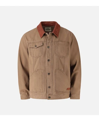 Thorogood Big & Tall Men's Stone Wash Canvas Trucker Jacket