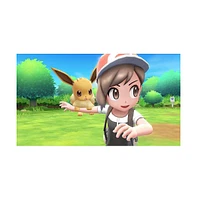 Nintendo Switch White Oled Console with Pokemon Let's Go, Eevee!, Nintendo $20 eShop Gift Card, MightySkins Console and Controller Skin Voucher
