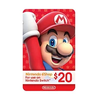 Nintendo Switch White Oled Console with Pikmin 1 + 2, Nintendo $20 eShop Gift Card, MightySkins Console and Controller Skin Voucher