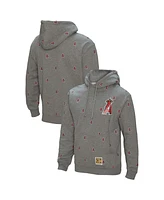 Mitchell & Ness Men's Gray Los Angeles Angels Repeat Pullover Hoodie